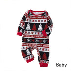 WHITE PLAID CHRISTMAS PYJAMAS