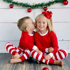 STRIPED FAMILY CHRISTMAS PAJAMAS