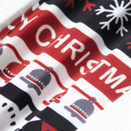 WHITE PLAID CHRISTMAS PYJAMAS