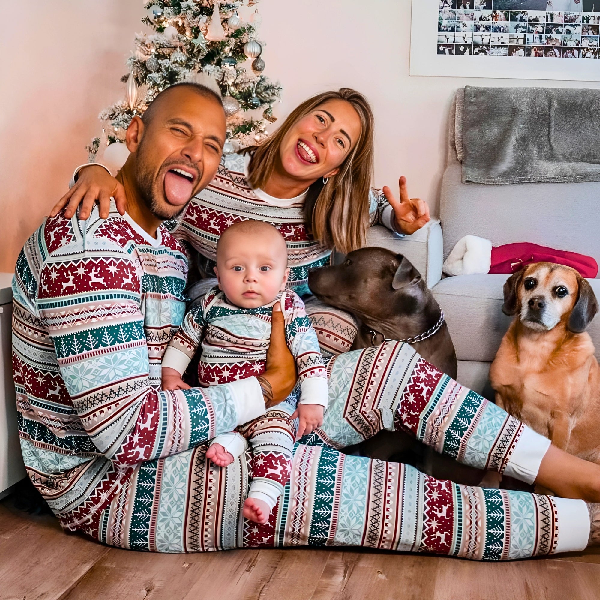 MATCHING FAMILY PYJAMAS