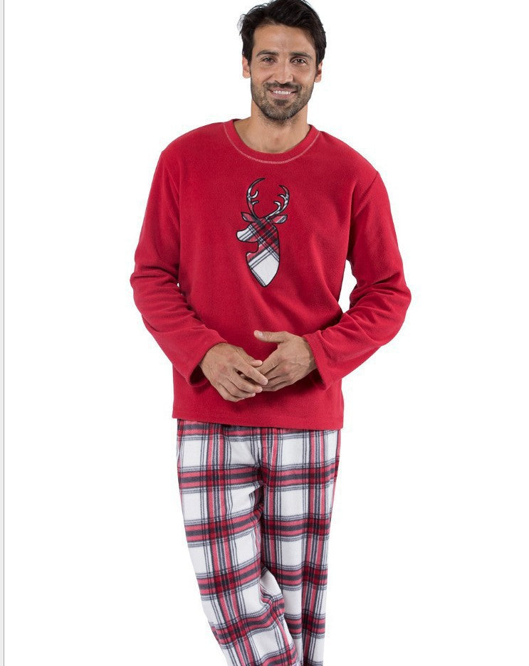 STRIPED PLAID CHRISTMAS PYJAMAS