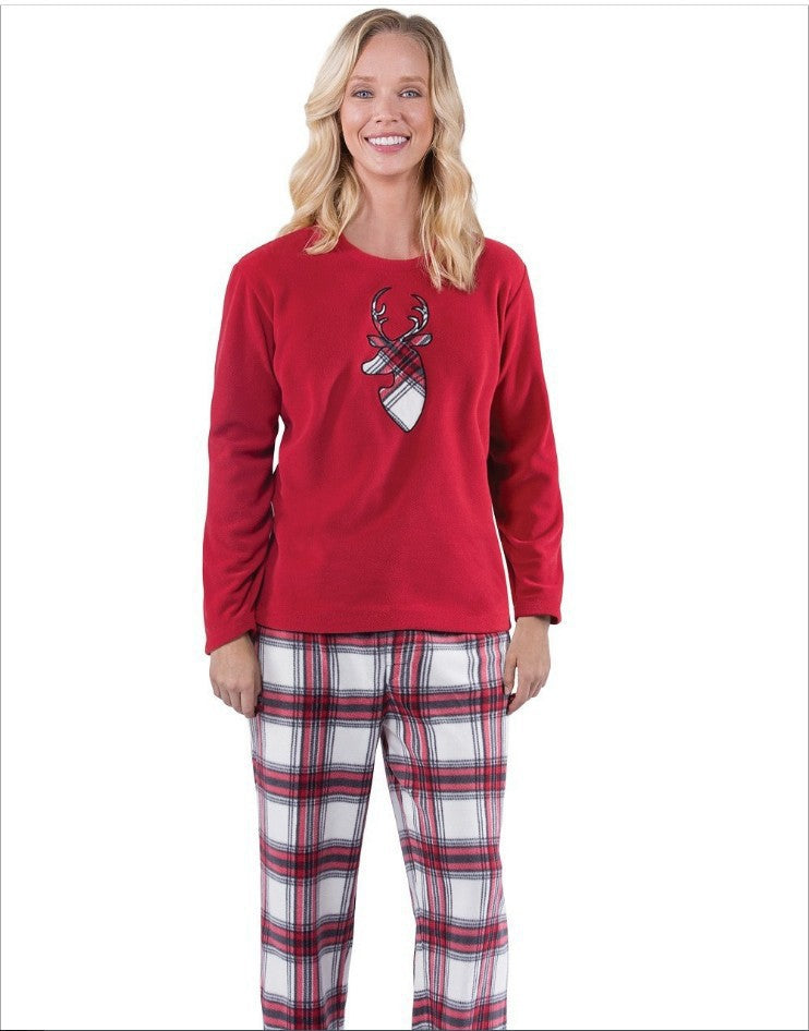 STRIPED PLAID CHRISTMAS PYJAMAS