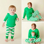 STRIPED FAMILY CHRISTMAS PAJAMAS