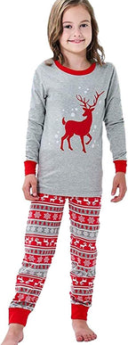 GREY ELK CHRISTMAS PYJAMAS