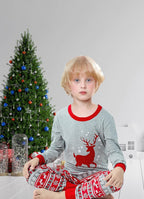 GREY ELK CHRISTMAS PYJAMAS