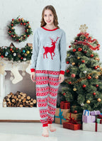 GREY ELK CHRISTMAS PYJAMAS