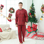 RED CHECK CHRISTMAS PYJAMAS