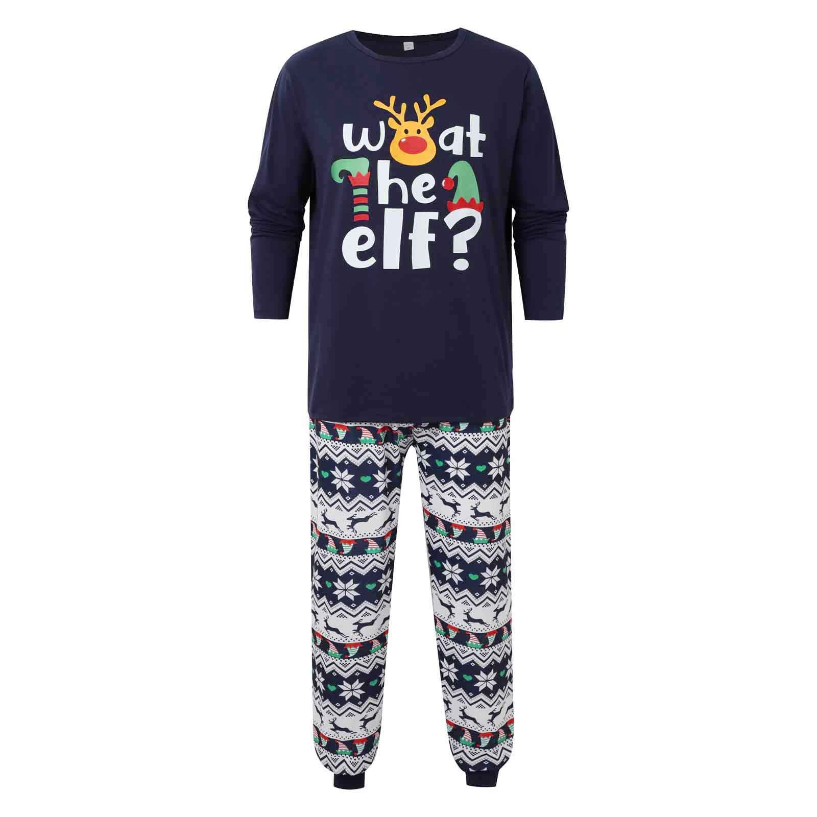 BLUE ELF CHRISTMAS PYJAMAS