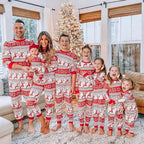 CLASSY RED CHRISTMAS PYJAMAS