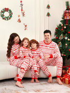 RED WHITE CHRISTMAS PYJAMAS