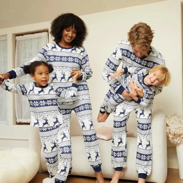 BLUE CHRISTMAS PYJAMAS