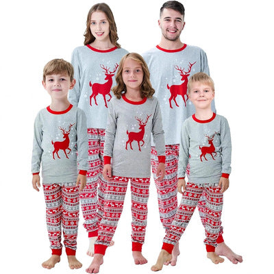 GREY ELK CHRISTMAS PYJAMAS