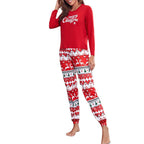 LADIES GREEN CHRISTMAS PYJAMAS