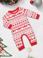 RED WHITE CHRISTMAS PYJAMAS