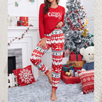 LADIES GREEN CHRISTMAS PYJAMAS