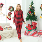 RED CHECK CHRISTMAS PYJAMAS
