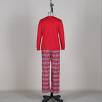 RED PLAID CHRISTMAS PYJAMAS