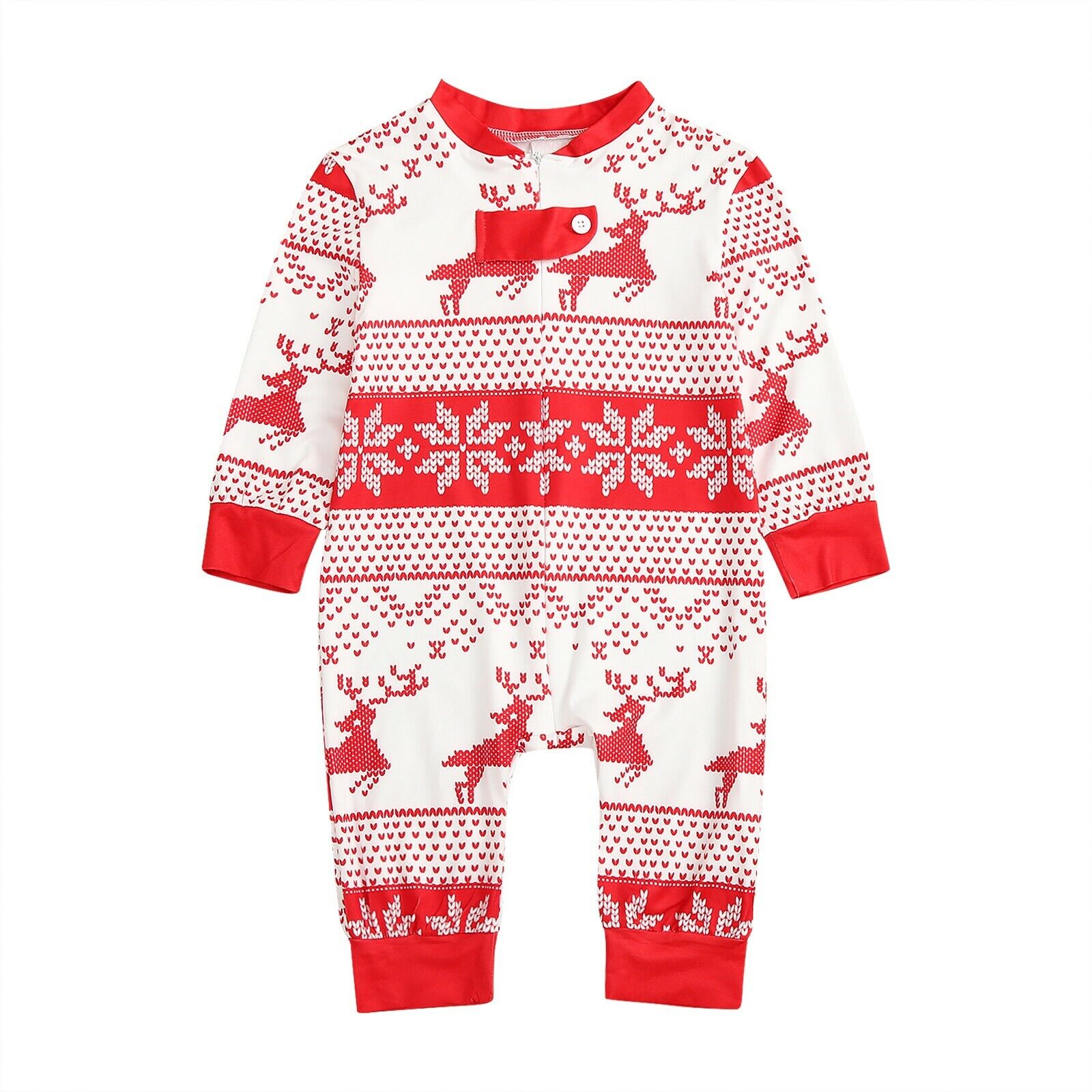 CLASSY RED CHRISTMAS PYJAMAS