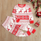 CLASSY RED CHRISTMAS PYJAMAS
