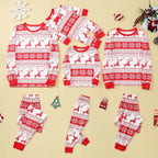 CLASSY RED CHRISTMAS PYJAMAS