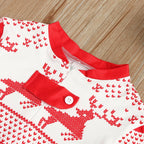 CLASSY RED CHRISTMAS PYJAMAS