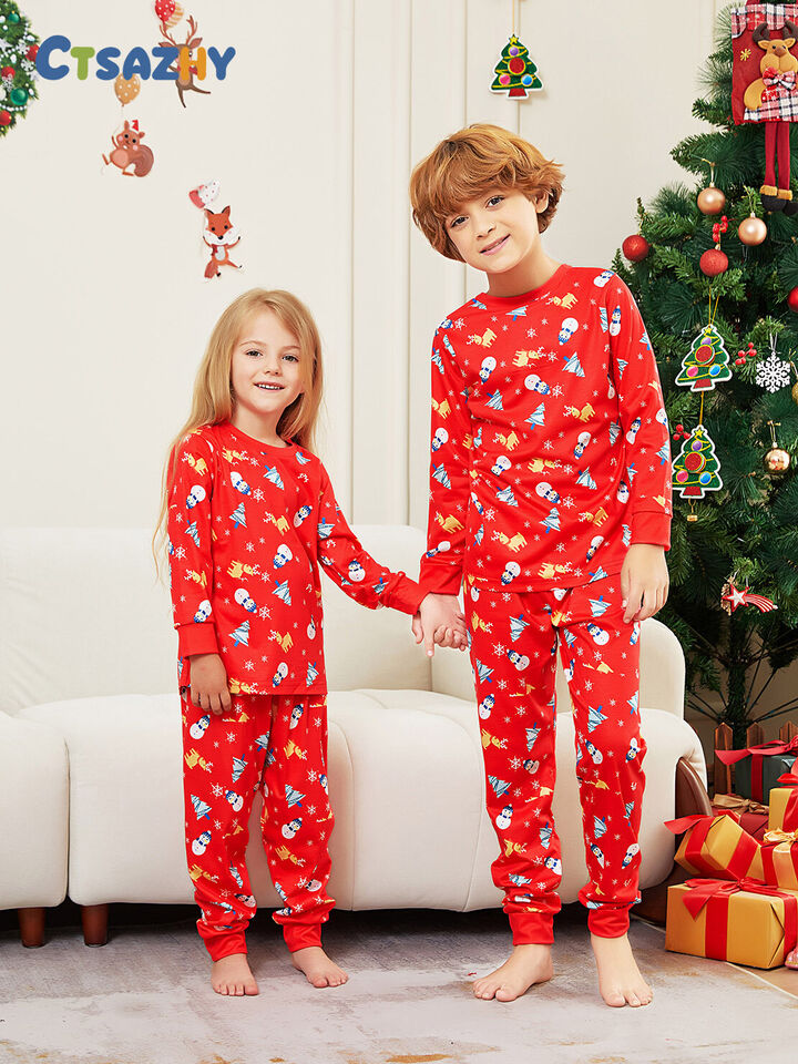 RED CHRISTMAS PYJAMAS