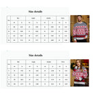 COUPLES MATCHING RED ELK SWEATER CARDIGAN